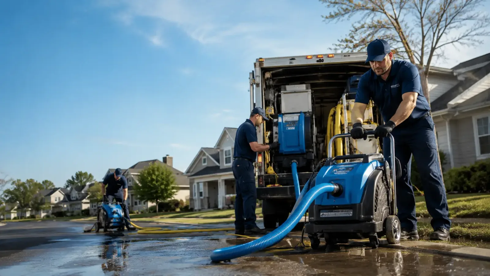 Flood Damage Cleanup in Bunkerville, NV